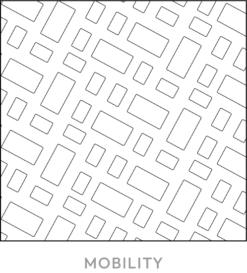 Motif graphique de la mobilité pour NTPT